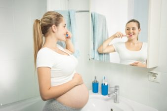 Cuidado dental en el embarazo